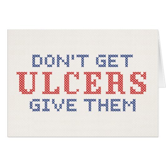 Don't Get Ulcers Cards (Front Horizontal)