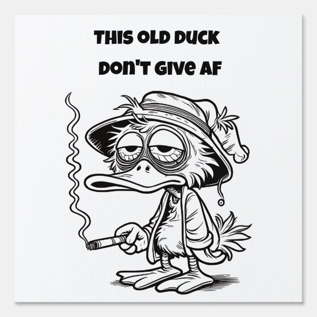 DON'T GIVE AF SIGN (Front)