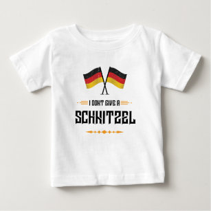 Dont Give Schnitzel Funny Oktoberfest Baby T-Shirt