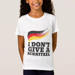 Dont Give Schnitzel German Flag Oktoberfest T-Shirt