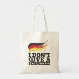 Dont Give Schnitzel German Flag Oktoberfest Tote Bag
