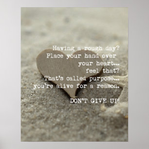Don't Give Up Motivational Poster