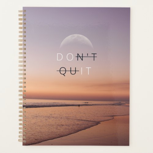 Dont Give Up Planner