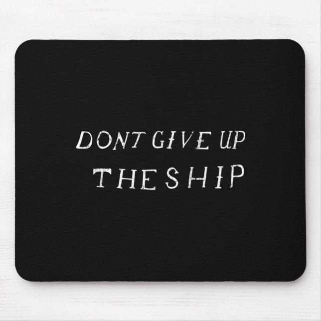 Dont Give Up The Ship Perry Flag (clic, Front) Lon Mouse Pad (Front)