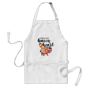 Don't Go Bacon My Heart Adult Apron