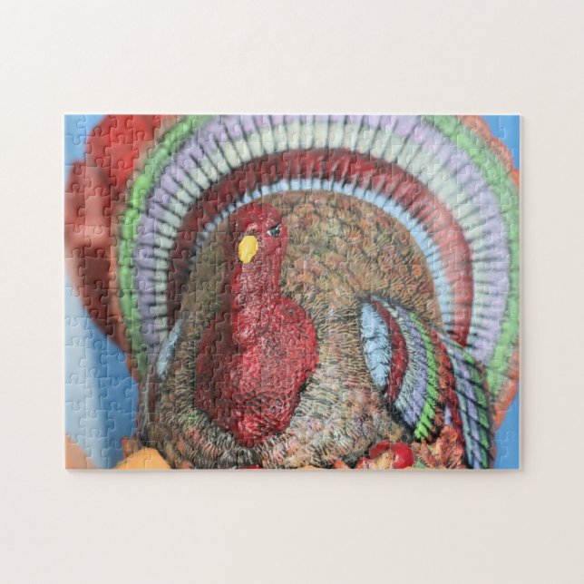 Don't gobble this turkey! jigsaw puzzle (Horizontal)