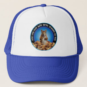 Don't Grab My Nuts - funny squirrel Trucker Hat
