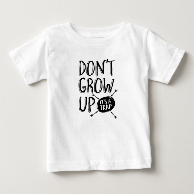 Dont grow up, it's a trap kids T-shirt (Front)