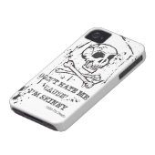 DON'T HATE ME CAUSE I'M SKINNY MAN Case-Mate iPhone CASE (Bottom)