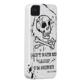 DON'T HATE ME CAUSE I'M SKINNY MAN Case-Mate iPhone CASE (Back/Right)