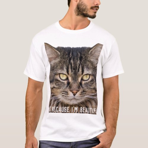 Dont Hate Me Just because I am Handsome T_Shirt