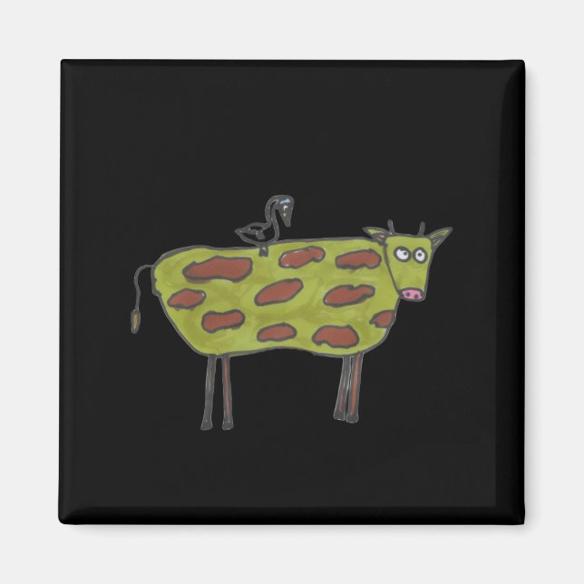 Dont Have A Cow Man  Magnet (Front)