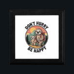 Don't Hurry, Be Happy Official Sloth Hiking Team Gift Box<br><div class="desc">Don't Hurry,  Be Happy Official Sloth Hiking Team</div>