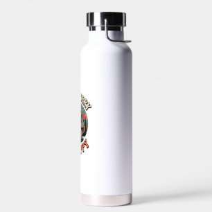 Don't Hurry, Be Happy Sloth Hiking Team Water Bottle