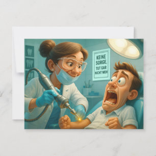 Don't hurt... postcard