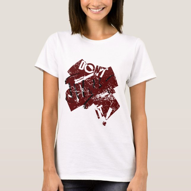 Don't Jinx It! T-Shirt (Front)