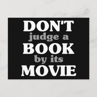 Don't Judge a Book by its Movie Postcard