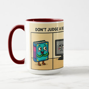 "Don't Judge a book by its TV Adaption Mug