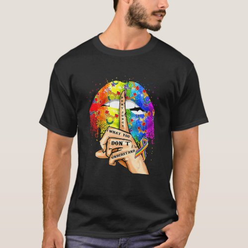 Dont Judge What You Dont Understand Lgbt Pride L T_Shirt