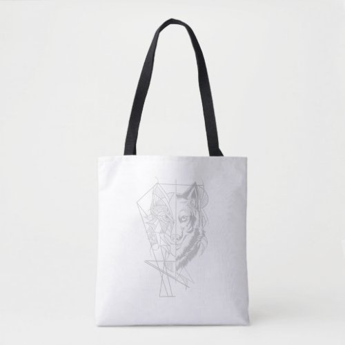Dont Just Be A Wolf Be An Alpha Wolves Nature Wol Tote Bag