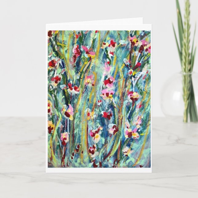 Don't just send a card, send art! card (Front)