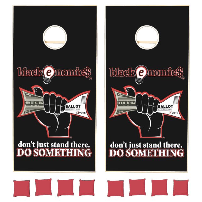 "Don't Just Stand There" Cornhole Set (Set)