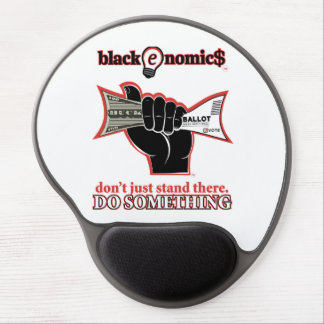 "Don't Just Stand There" Gel Mousepad (White)