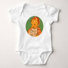 "Don't Kiss Me" Vintage Retro Baby