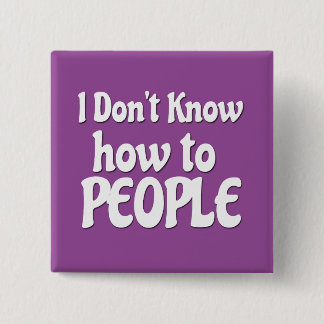 Don't  know how to People Button