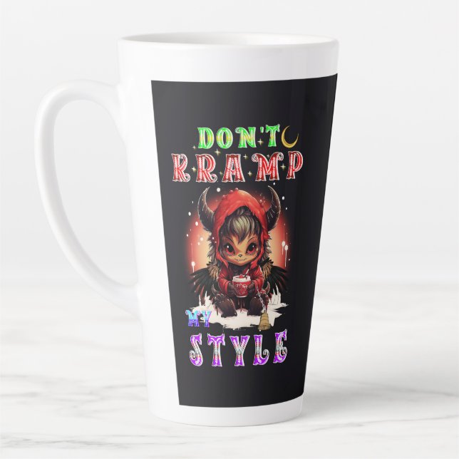 Don't Kramp My Style Latte Mug (Left)