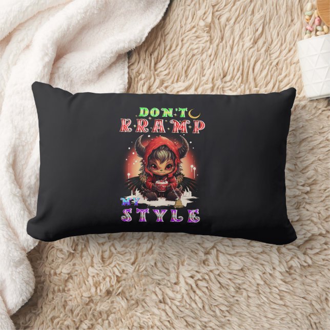 Don't Kramp My Style Lumbar Pillow (Blanket)