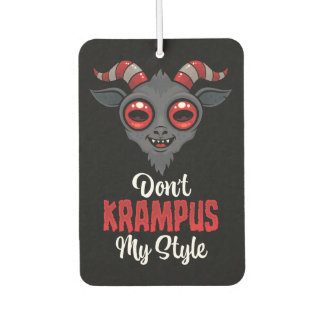 Don't Krampus My Style Air Freshener