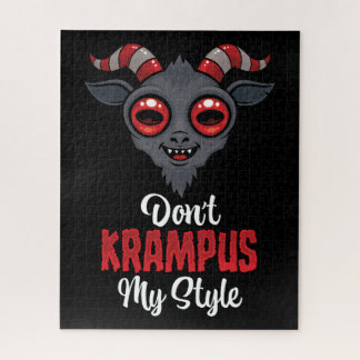 Don't Krampus My Style Jigsaw Puzzle