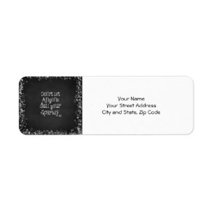 Don't Let Anyone Dull Your Sparkle Quote Label