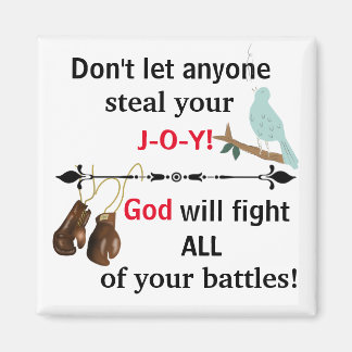 Don't Let Anyone Steal Your Joy! Magnet