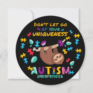 Don't Let Go Of Uniqueness Personalized Autism 