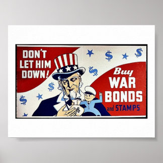 Buy War Bonds Posters | Zazzle