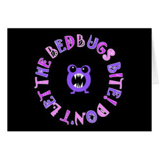 Don't Let The Bedbugs Bite! Cards