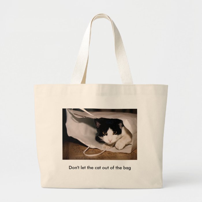 Don't Let The Cat Out Of The Bag