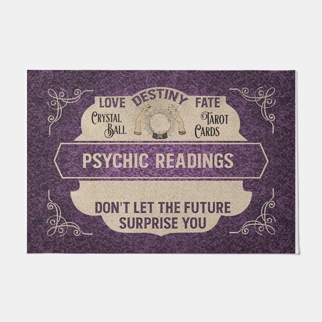 Don't Let The Future Surprise You Doormat (Front)