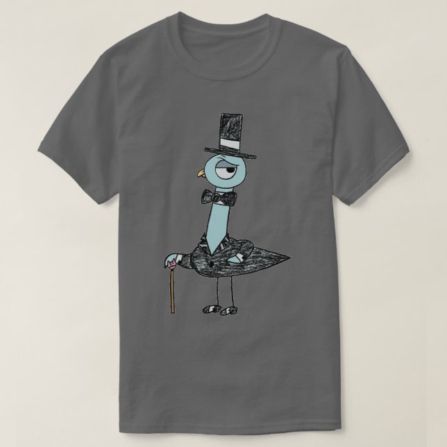 Dont Let the Pigeon Drive the Bus 19 T-Shirt (Design Front)