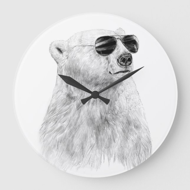 Don't let the sun go down large clock (Front)