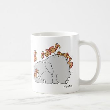 Don't Let The Turkeys Get You Down Coffee Mug by SandraBoynton at Zazzle