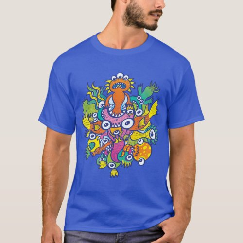 Dont let this evil hungry monster gobble our pal T_Shirt