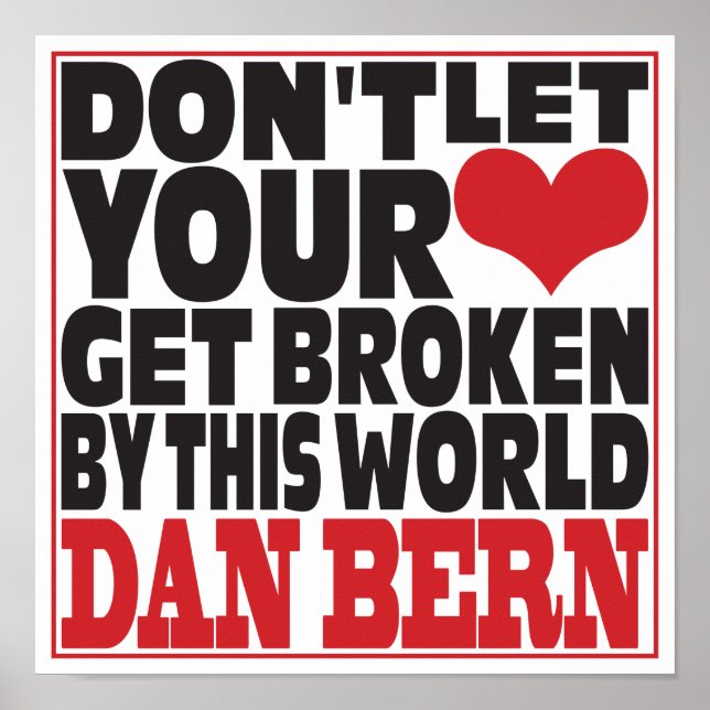 Don't Let Your Heart...Poster Poster (Front)