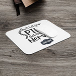 Don't Let Your Spine Get on Nerves Business Logo Mouse Pad<br><div class="desc">Cool Chiropractic saying for a Chiropractor. Featuring black modern typography with the saying "Don't Let Your Spine Get on Your Nerves". Add your business logo by clicking the "Personalize" button above</div>
