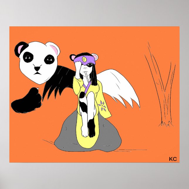 don't look at me poster (Front)