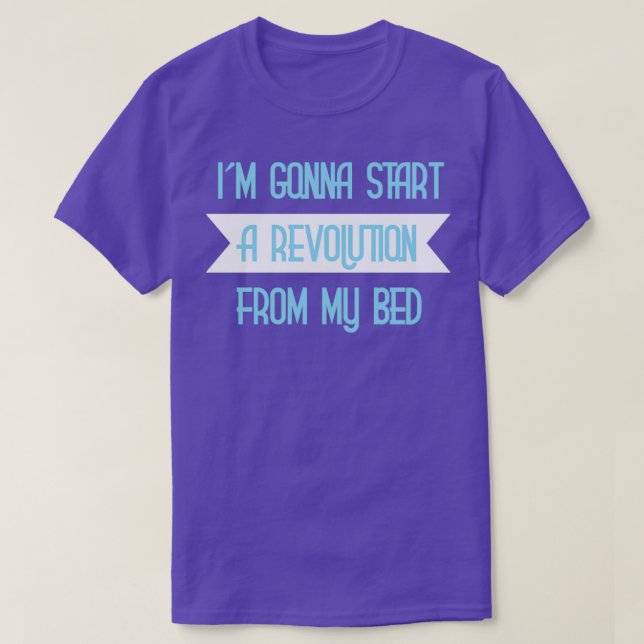Dont Look Back in Anger blue1 T-Shirt (Design Front)