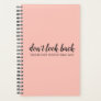 Don't Look Back | Modern Uplifting Peachy Pink Planner