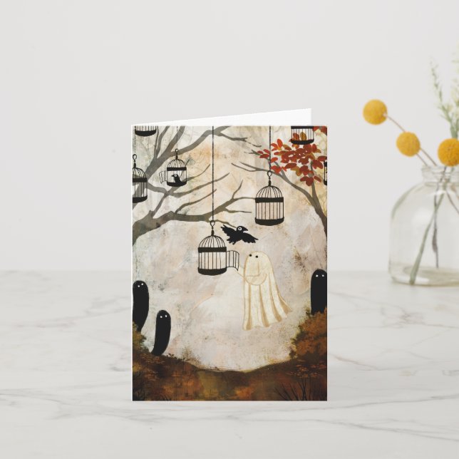 Don't Look Back Thank You Card (Front)